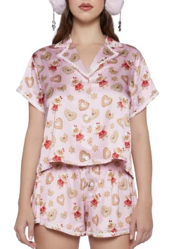 Sugar Thrillz Lingerie*Hidden Treasures Pajama Set