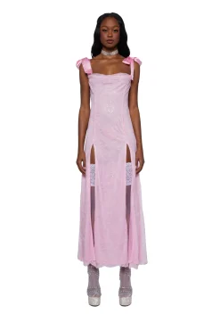 Sugar Thrillz Dresses*High Rise Allure Maxi Dress - Pink