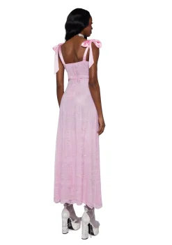 Sugar Thrillz Dresses*High Rise Allure Maxi Dress - Pink