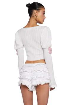 Sugar Thrillz Tops*High Society Long Sleeve Top