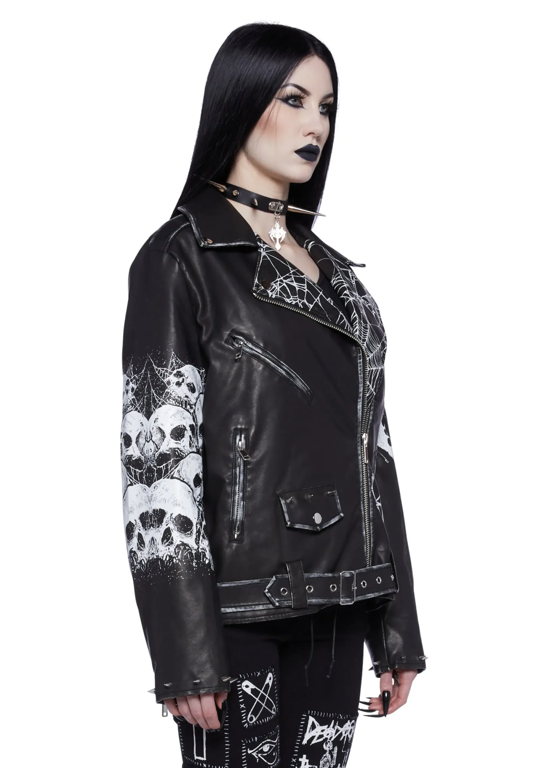 Widow Outerwear|Plus*Highway Havoc Moto Jacket