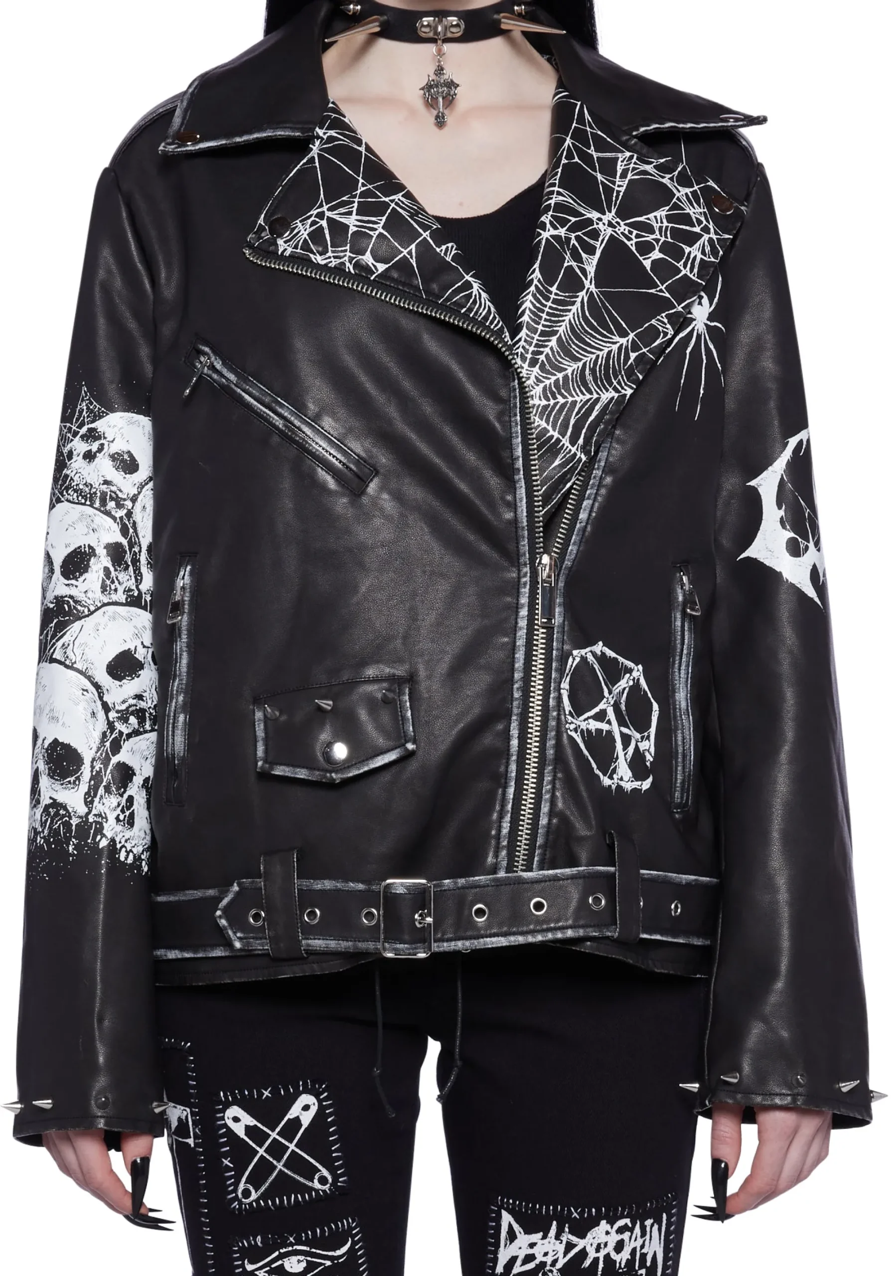 Widow Outerwear|Plus*Highway Havoc Moto Jacket