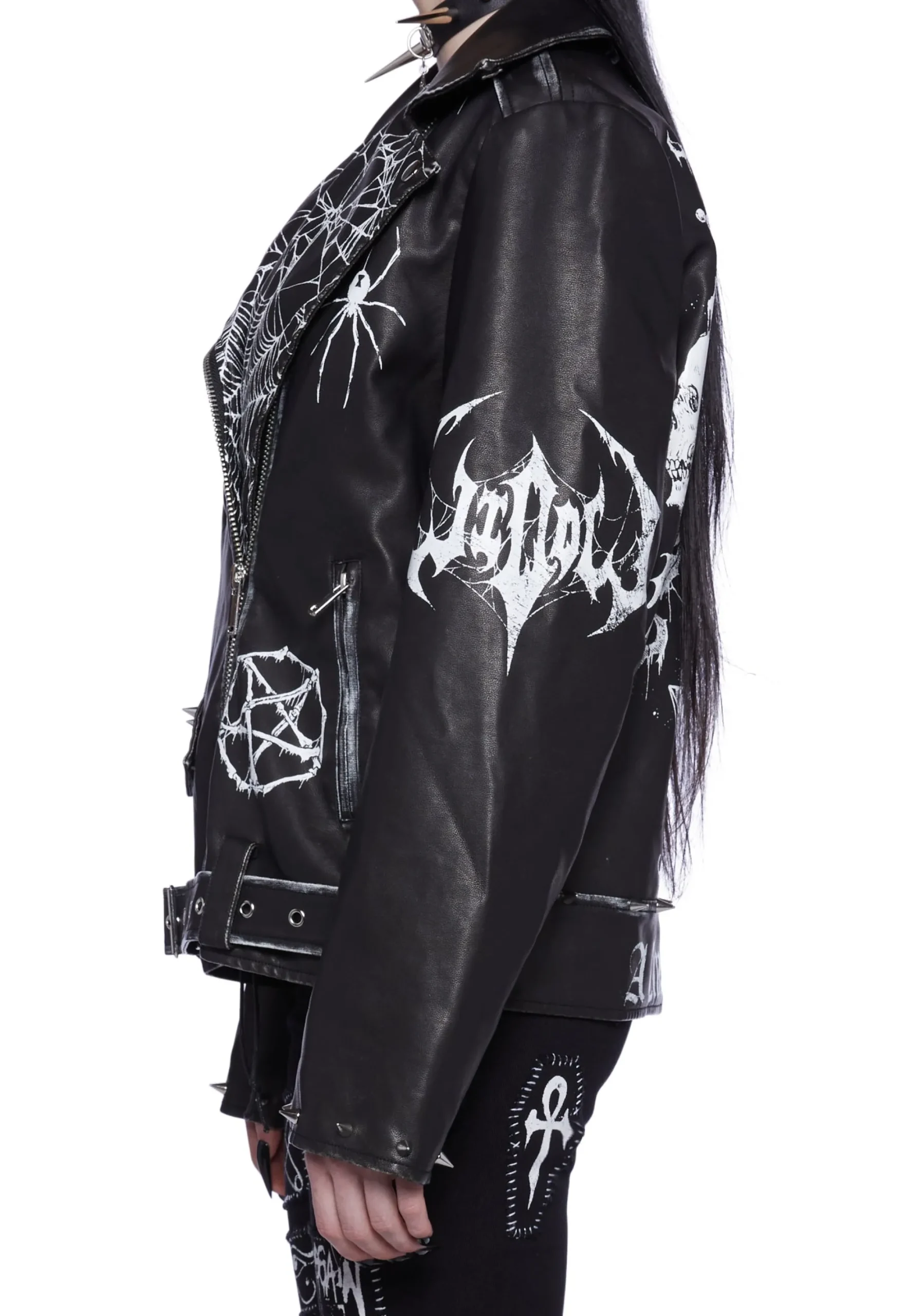 Widow Outerwear|Plus*Highway Havoc Moto Jacket