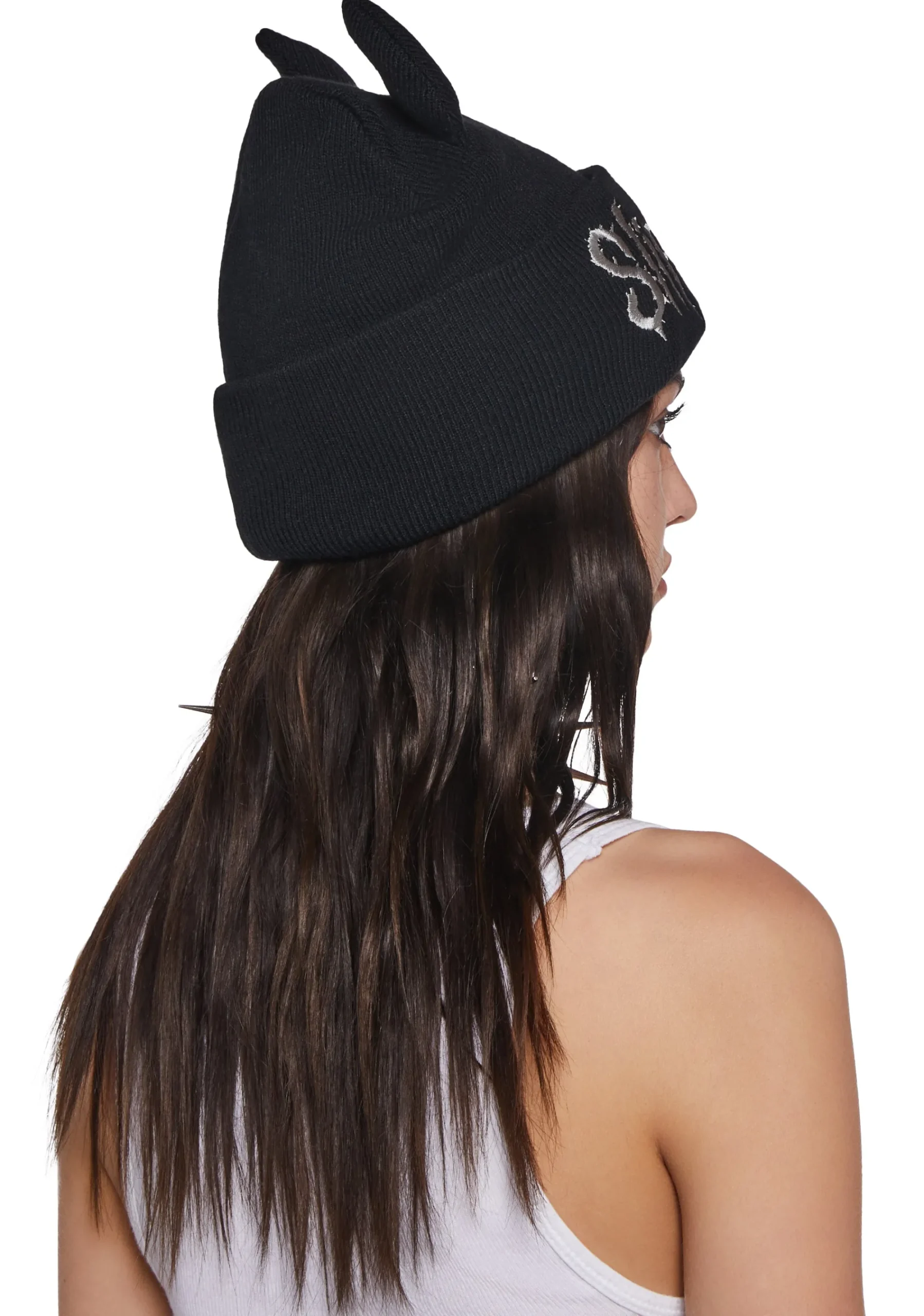 Dolls Kill x Slipknot Hats*Hive Mind Horned Beanie