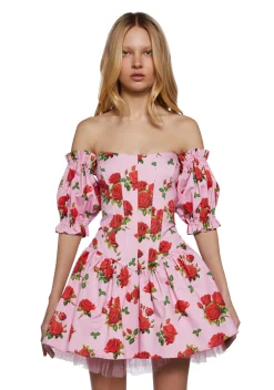 Sugar Thrillz Dresses|Plus*Holding Court Corset Dress - Pink