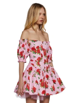 Sugar Thrillz Dresses|Plus*Holding Court Corset Dress - Pink