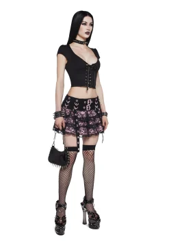 Widow Bottoms|Skirts*Holy Hexed Mini Skirt
