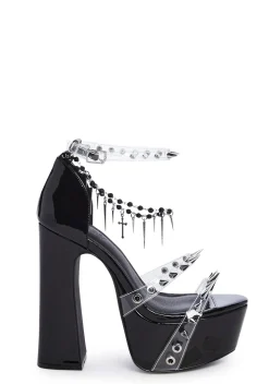 Widow Platforms|Heels*Holy Revelation Platform Heels - Spiked