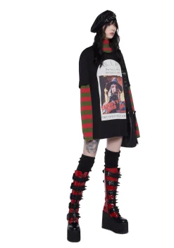 Dolls Kill X WB Horror Tops*Home Alone Long Sleeve Top