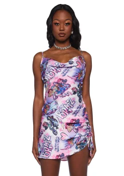 Dolls Kill x Bratz Dresses|Mini Dresses*Hot N' Unbothered Mini Dress