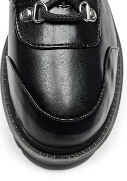 Koi Footwear Boots|Platforms*Hydra All Black Matrix Platform Boots