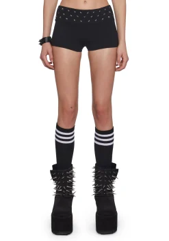 Widow Bottoms|Shorts*Iconic Studded Booty Shorts