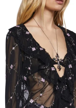 Widow Tops|Plus*I’m Baby Long Sleeve Top