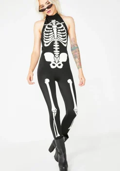 Trickz N' Treatz Jumpsuits & Rompers*In My Bones Catsuit