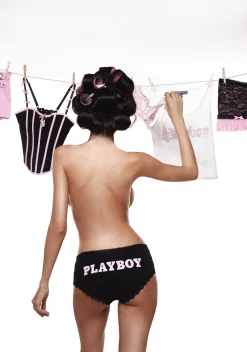 Playboy by Dolls Kill Lingerie|Plus*In The Bunny House Hipster Panty