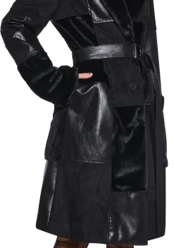 Current Mood Outerwear|Plus*In The Twilight Faux Fur Coat