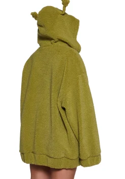 dELiA*s by Dolls Kill Outerwear|Sweatshirts & Hoodies*In Your Orbit Hooded Sherpa Jacket