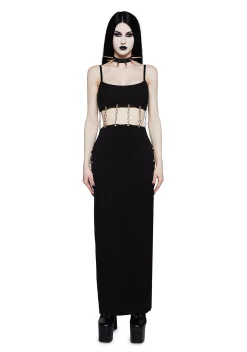Widow Dresses*Iron Melody Midi Dress