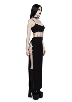 Widow Dresses*Iron Melody Midi Dress