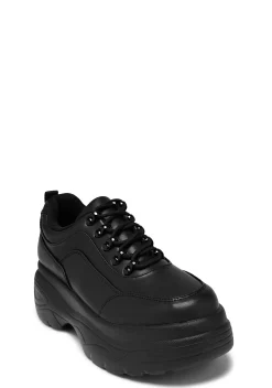 Koi Footwear Platforms|Sneakers*Jennie Striker Chunky Bubble Trainers - Black
