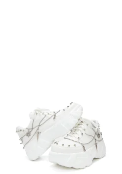 Koi Footwear Platforms|Sneakers*Jinx Mystic Charm Trainers - White