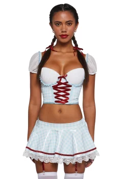 Trickz N' Treatz Lingerie|Plus*Kansas Dreams Lingerie Set