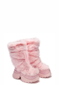 Koi Footwear Boots|Platforms*Kawaii Sasquatch Fluffy Snow Boots