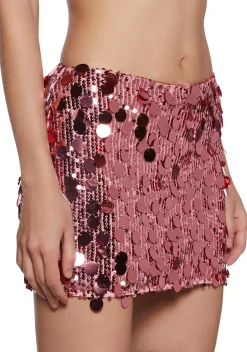 Generation Kiss Bottoms|Skirts*Kaylee Sequin Mini Skirt