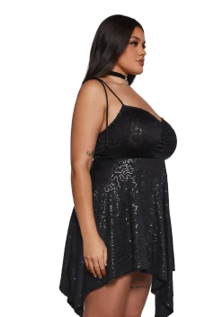 Current Mood Dresses|Mini Dresses*Keep Shining Mini Dress - Sequin