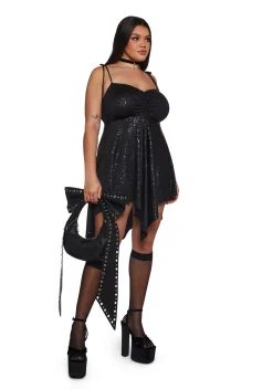 Current Mood Dresses|Mini Dresses*Keep Shining Mini Dress - Sequin