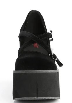 Demonia Platforms|Mary Janes*Kera-10 Platform Mary Janes