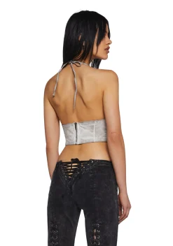 DARKER WAVS Bottoms|Pants*Lace Up Flare Denim Jeans