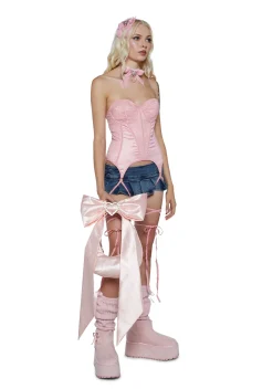 Sugar Thrillz Bags*Lady Royal Shoulder Bag - Pink