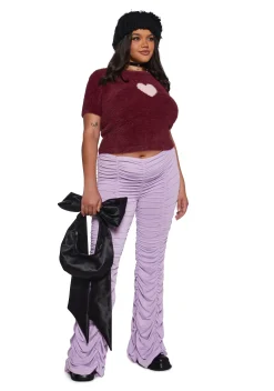 Sugar Thrillz Bottoms|Pants*Lasso Babe Flare Pants - Lavender