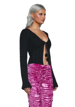 Sugar Thrillz Bottoms|Pants*Lasso Babe Flare Pants - Velour