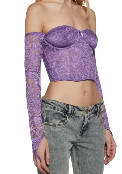 Sugar Thrillz Corsets|Tops*Lavender Nymph Princess Corset Top