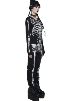 Trickz N' Treatz Lingerie|Plus*Lazy Bones Thermal Onesie