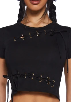 Current Mood Tops|Plus*Leave No Trace Baby Tee