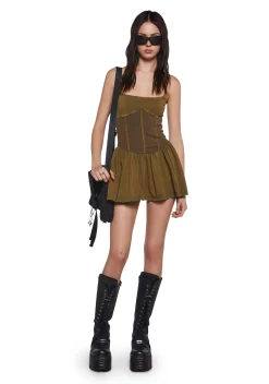 Widow Dresses|Plus*Left Turns Fit N’ Flare Dress