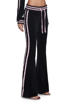 Playboy by Dolls Kill Bottoms|Pants*Leisurely Yours Velour Track Pants