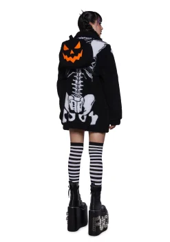 Trickz N' Treatz Bags*Let's Get Lit Pumpkin Backpack - Black