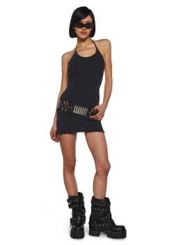 Current Mood Dresses|Plus*Like My Page Halter Dress