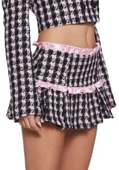 Sugar Thrillz Outerwear*Literal Babe Tweed Blazer