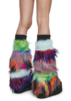Club Exx Outerwear|Plus*Little Monster Faux Fur Jacket