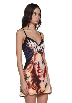 Dolls Kill x Hole Dresses*Live Through This Slip Dress