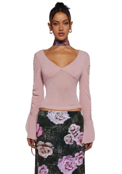dELiA*s by Dolls Kill Tops|Plus*Lives In Daydreams Long Sleeve Top