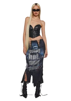 Namilia Bottoms|Skirts*Looking Hot Maxi Skirt