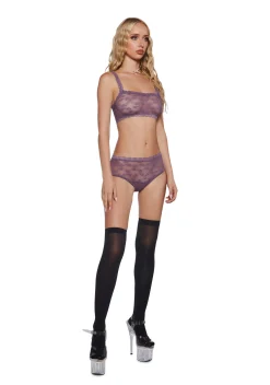 Current Mood Lingerie|Plus*Lounging Around Lace Panty