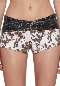 Current Mood Bottoms|Shorts*Love Spurs Booty Shorts