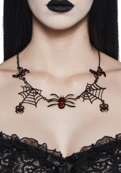 x_ATVT Jewelry*Love’s Web Statement Necklace